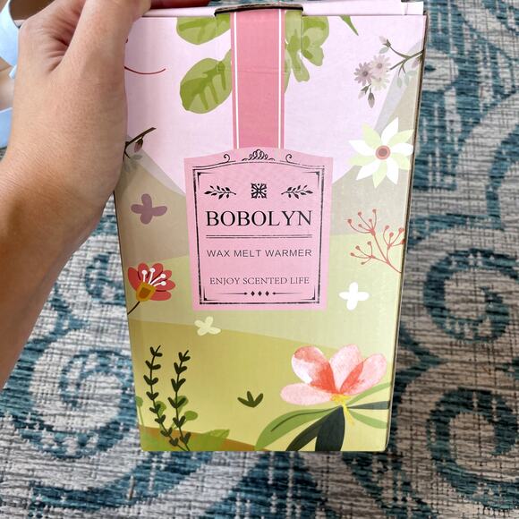 Ceramic Electric Wax Melt Warmer‎ with New Scentsy Tahitian Twilight Wax Bar - Picture 4 of 13